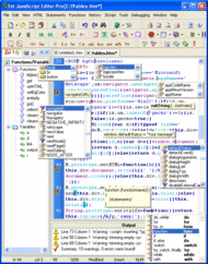 1st JavaScript Editor Pro 3.7 screenshot